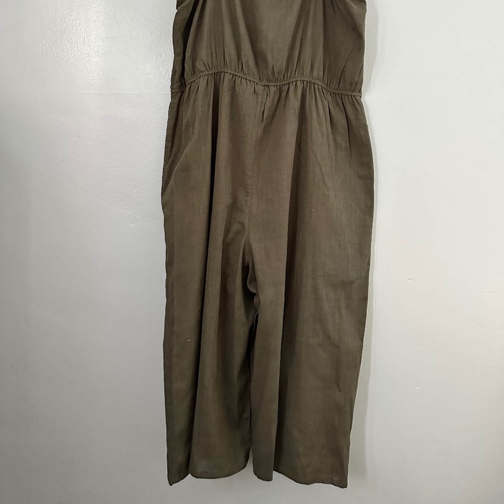 UNIVERSAL TREAD PLUS SIZE CROPPED ROMPER JUMPSUIT - Picture 3 of 7